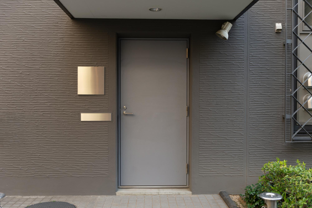 Henderson Solid Steel Front Door